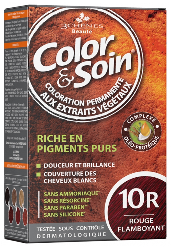 Ch Nes Color Soin Coloration Permanente R Rouge Flamboyant Ml