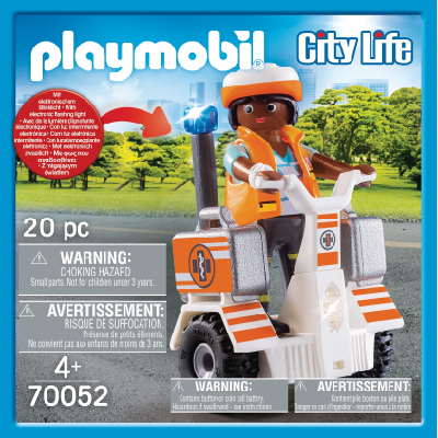 Playmobil City Life Secouriste Et Gyropode Au Meilleur Prix En Tunisie