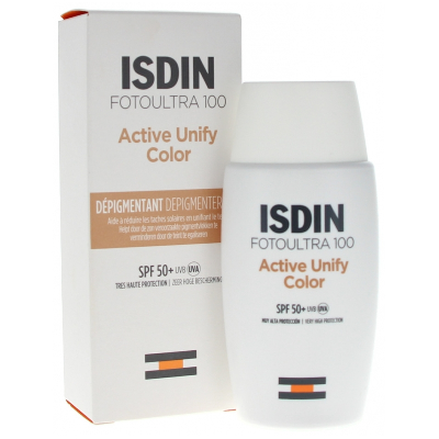 Isdin FotoUltra 100 Active Unify Color Fusion Fluid SPF50 50 Ml Au