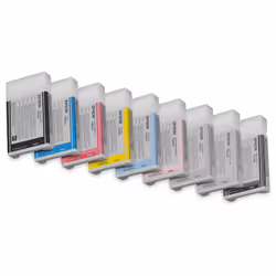 Epson Encre Pigment Cyan Clair SP 7800/7880/9800/9880 (220ml), Original, Encre à pigments, Cyan clair, Epson, Stylus Pro 7880 ...