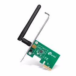 TP-LINK TL-WN781ND, Interne, Sans fil, PCI Express, WLAN, 150 Mbit/s, Vert