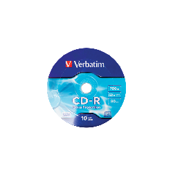 Verbatim CD-R 52X 700MB 10PK OPS Wrap EP 700 Mo 10 pièce(s)