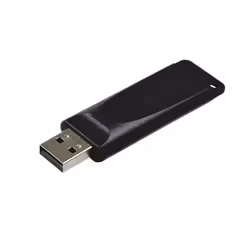 Verbatim Clé USB Slider (16 Go), 16 Go, USB Type-A, 2.0, 10 Mo/s, Slide, Noir