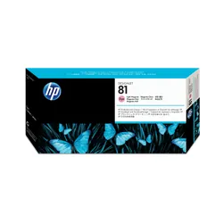 HP 81 tête d'impression encre teintée magenta clair et dispositif de nettoyage de tête d'impression DesignJet (C4955A)
