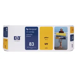 HP 83 680-ml Yellow DesignJet UV Ink Cartridge cartouche d'encreOriginal Jaune