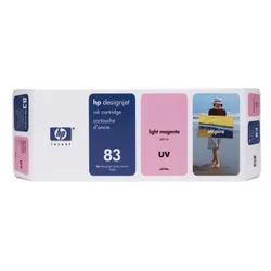 HP 83 680-ml Light Magenta DesignJet UV Ink Cartridge cartouche d'encreOriginal Magenta clair