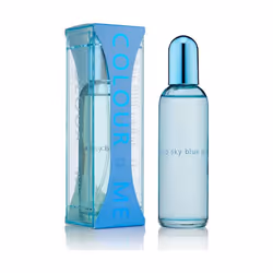 Colour Me Sky Blue de Milton Lloyd est un parfum Floral fruité pour femme. Les notes de tête sont Freesia, Citron, Pêche et C ...