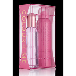 Colour Me - Pink Woman Coffret Eau De Parfum 100Ml+Body Spray - Femme