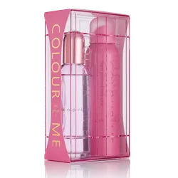 Colour Me - Pink Woman Coffret Eau De Parfum 100Ml+Body Spray - Femme