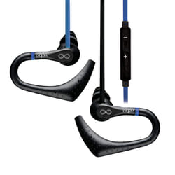 Veho ZS-3 Casque Avec fil Crochets auriculaires Sports Noir, Bleu