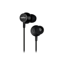 Veho Z-3 Casque Avec fil Ecouteurs Appels/Musique Noir
