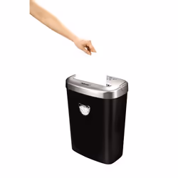 Fellowes 53C destructeur de papier Destruction croisée 22 cm Noir - Vue supplémentaire 3