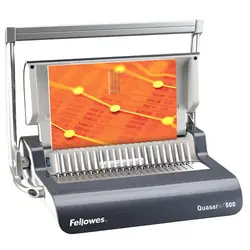 Fellowes Quasar+ 500 500 feuilles Charbon de bois, Gris