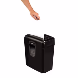 Fellowes 8С destructeur de papier Destruction croisée 22 cm Noir