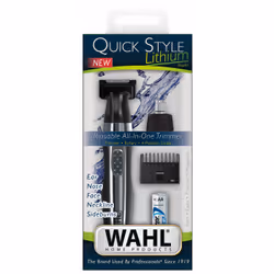 Wahl Quick Style Lithium Batterie Mouillé & sec Noir, Acier inoxydable