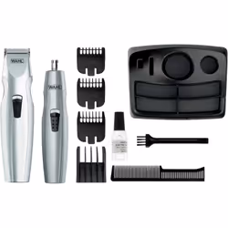 Confiez votre barbe à la très professionnelle tondeuse à barbe Wahl Mustache & Beard Combo , qui transformera votre salle de ...