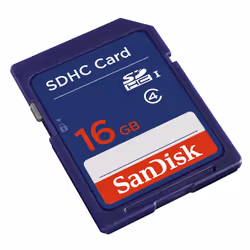 SanDisk SDSDB-016G-B35 mémoire flash 16 Go SDHC Classe 4