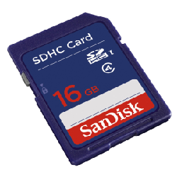 SanDisk SDSDB-016G-B35 mémoire flash 16 Go SDHC Classe 4