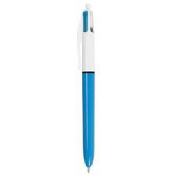 BIC 982866 stylo à bille Noir, Bleu, Vert, Rouge Stylo à bille rétractable avec clip Moyen 12 pièce(s)