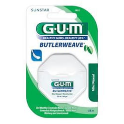 Fil Dentaire 55m Butlerweave Menthe Ciré Gum