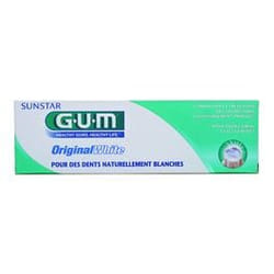 GUM Original White Dentifrice blanchissant 75 ml