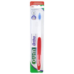 Gum Ortho Brosse A Dents Souple Orthodontique 124 - Couleurs variables