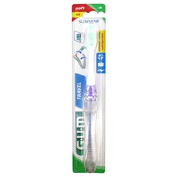 GUM Brosse à Dents de Voyage Souple Compacte 158