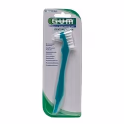 GUMDenture Brush Brosse pour nettoyage des prothèse dentaires 201 AdultePour améliorer l’efficacité du nettoyage des prothèse ...