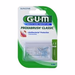 Recharges Brossettes Interdentaires 1.1mm X8 x8 Proxabrush Gum