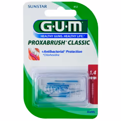 Recharge pour la brosse interdentaire GUM Proxabrush® Classic qui permet un nettoyage plus profond que toute brosse à dents c ...