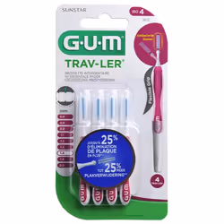 Brossettes Interdentaires 1.4mm x4 Trav-ler Gum