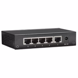 Intellinet 530378 commutateur réseau Gigabit Ethernet (10/100/1000) Noir - Vue supplémentaire 5