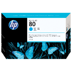 HP 80 175-ml Cyan DesignJet Ink Cartridge cartouche d'encre 1 pièce(s) Original