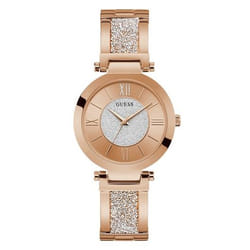 GUESS W1288L3 montre Montre bracelet Femelle Or rose