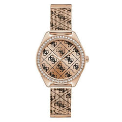 GUESS W1279L3 montre Montre bracelet Femelle Or rose