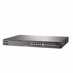 Aruba 2930F 24G PoE+ 4SFP Géré L3 Gigabit Ethernet (10/100/1000) Connexion Ethernet, supportant l'alimentation via ce port (PoE) 1U Gris - Vue supplémentaire 2