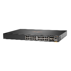 Hewlett Packard Enterprise Aruba 6200F 24G 4SFP+ Géré L3 Gigabit Ethernet (10/100/1000) 1U Noir