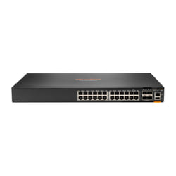 Switch Éthernet Gigabit Aruba 6200F 24 ports + 4 SFP+, Noir, 1U, Géré L3 (JL724A)