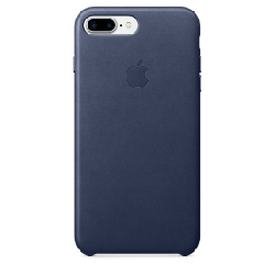 Étui en cuire pour iPhone 7 Plus - Bleu