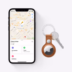 Apple AirTag Item Finder Argent, Blanc - Vue supplémentaire 5