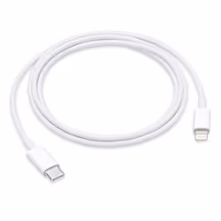 Apple MX0K2ZM/A, 1 m, Lightning, USB C, Mâle, Mâle, Blanc