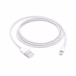 Apple MXLY2ZM/A, 1 m, Lightning, USB A, Mâle, Mâle, Blanc