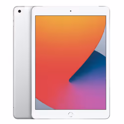 Apple iPad , 25,9 cm (10.2"), 2160 x 1620 pixels, 128 Go, iPadOS, 495 g, Argent