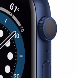 Apple Watch Series 6 OLED 40 mm Bleu Wifi GPS