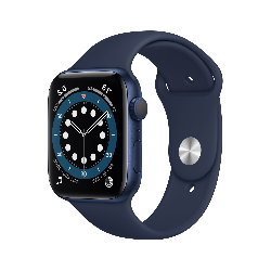 Apple Watch Series 6 OLED 40 mm Bleu Wifi GPS