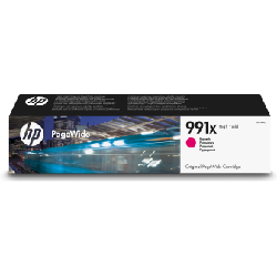 HP Cartouche d’encre magenta PageWide 991X grande capacité authentique