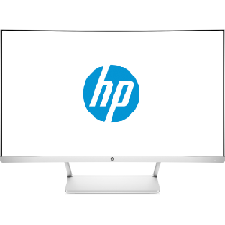 HP 27 écran plat de PC 68,6 cm (27") 1920 x 1080 pixels Full HD LED Argent, Blanc