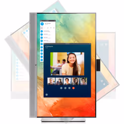 HP EliteDisplay E273m 27" Full HD LED Noir, Argent (1FH51AA) - Vue supplémentaire 5