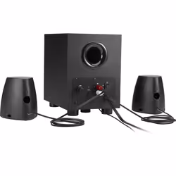 HP 400 set d'enceintes 8 W Universel Noir 2.1 canaux 1-voie 4 W - Vue supplémentaire 7