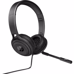 HP 500 Casque Avec fil Arceau Bureau/Centre d'appels USB Type-A Noir